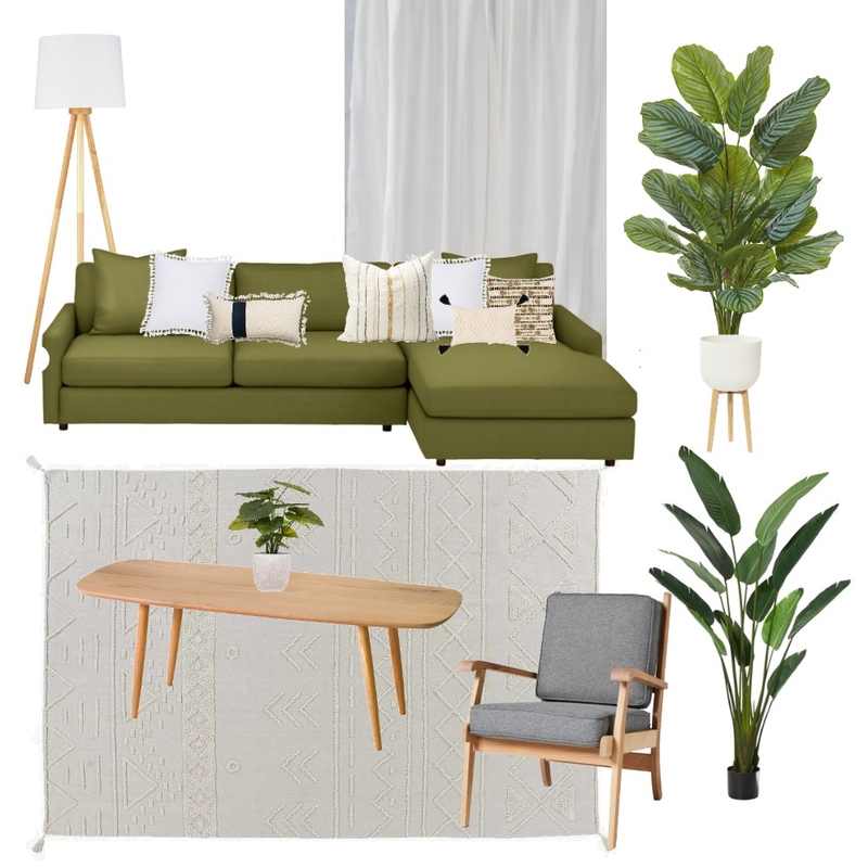 Sample Board #4 LIVING Room Mood Board by Elani on Style Sourcebook