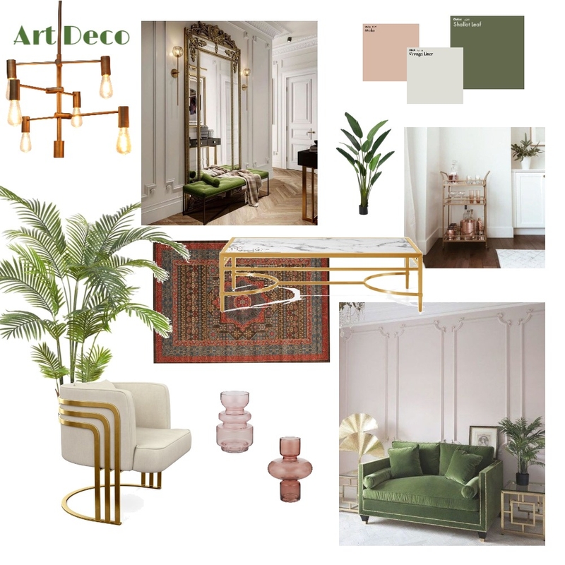 Module 3 - Art Deco Mood Board by susieruth on Style Sourcebook