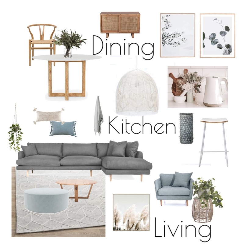 Kitchen/Living/Dining Mood Board by Hayley Scott on Style Sourcebook