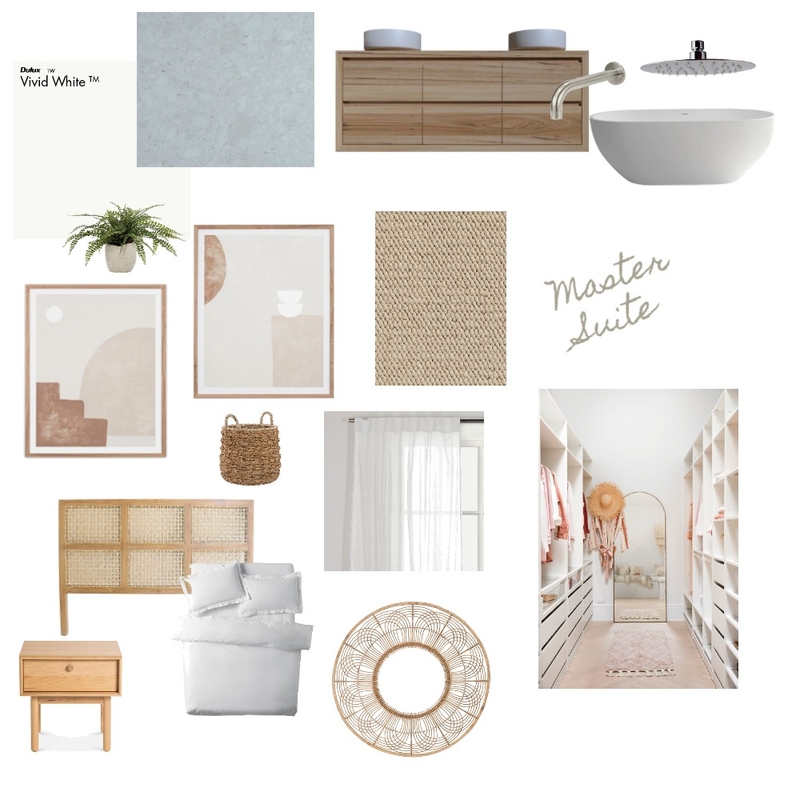 Master Bed Mood Board by ElliePatterson on Style Sourcebook