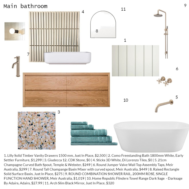 Main bathroom Mood Board by kirris1 on Style Sourcebook
