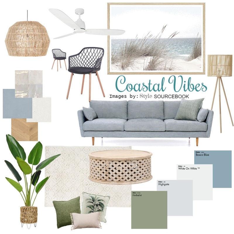 Coastal Mod 3 Mood Board by Lyndall on Style Sourcebook