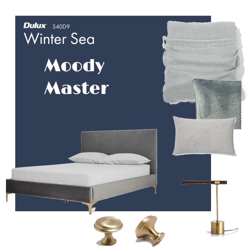 Moody Master Bedroom Mood Board by RenoDD on Style Sourcebook