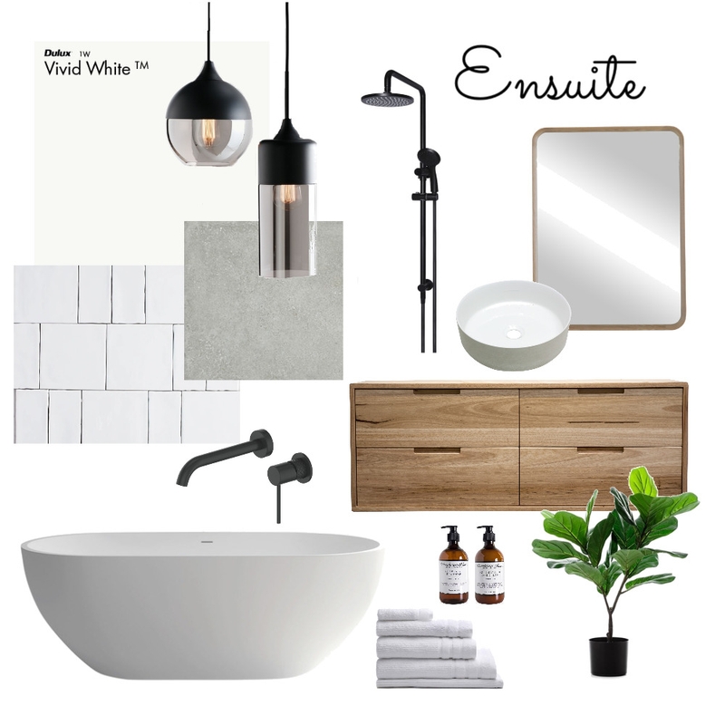 Ensuite Mood Board by Ali12green on Style Sourcebook