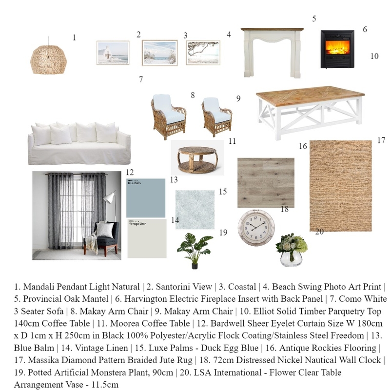 Lliving Room Mood Board by nejlailhan on Style Sourcebook