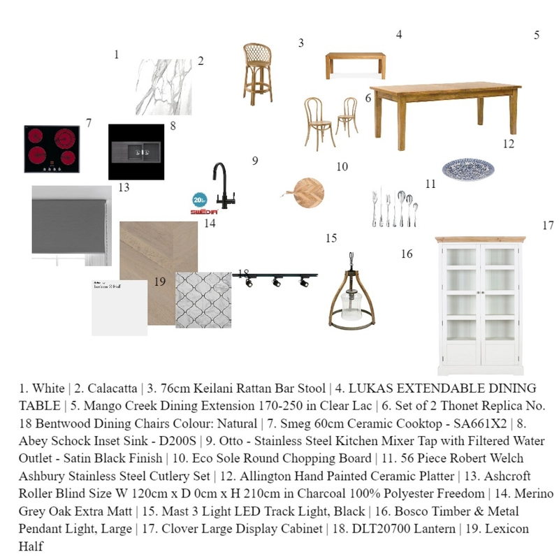 Kitchen Mood Board by nejlailhan on Style Sourcebook