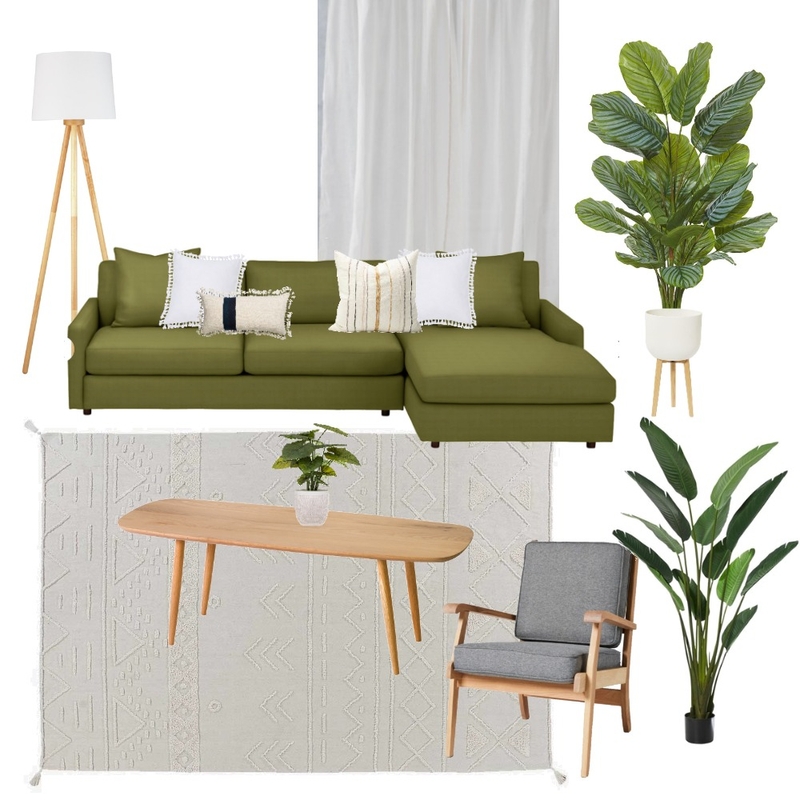 Sample Board #4 LIVING Room Mood Board by Elani on Style Sourcebook