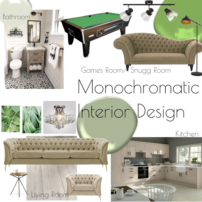 Monochromatic Mood Board by MonAmiDezign on Style Sourcebook