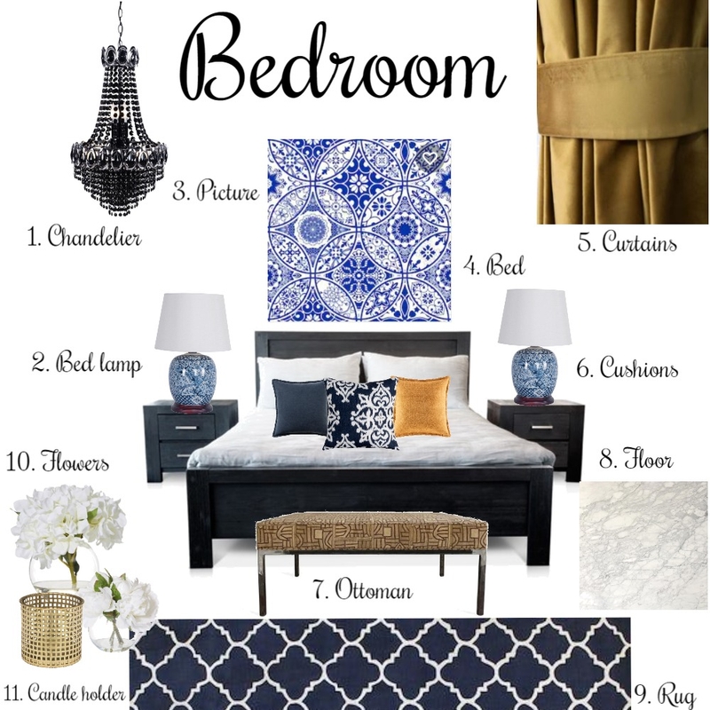 Bedroom our Mood Board by Irina Sadrieva on Style Sourcebook