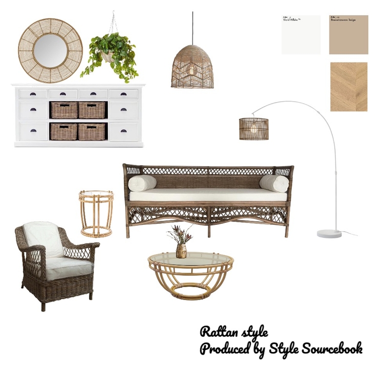 Rattan Style mood board Mood Board by reemazoro on Style Sourcebook