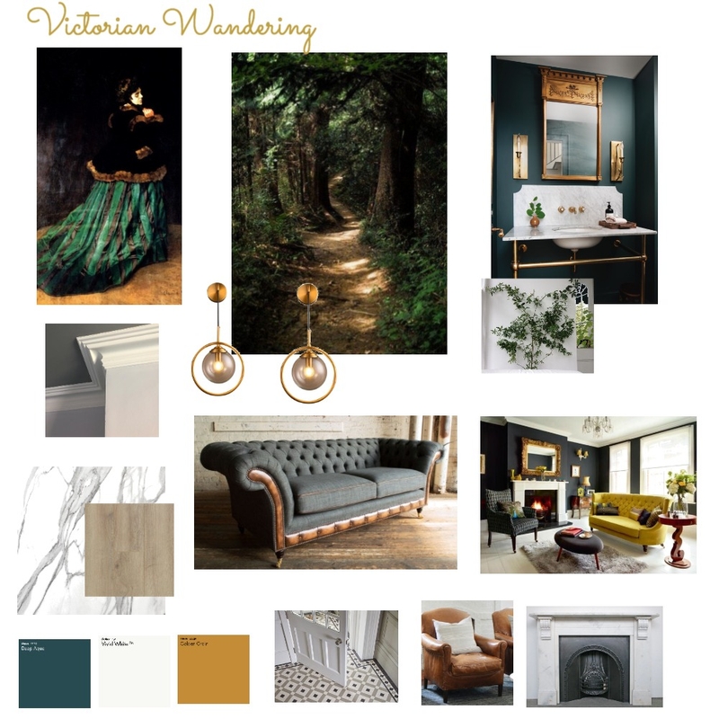 Victorian Wandering Mood Board by Veronica Arias on Style Sourcebook