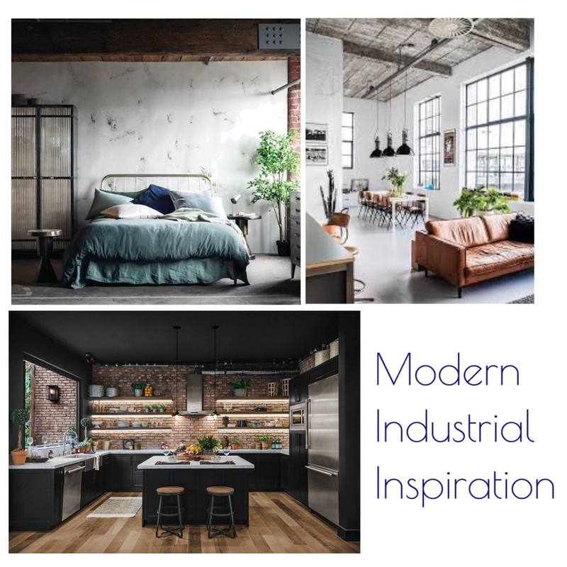 Modern Industrial Inspo Mood Board by Kohesive on Style Sourcebook
