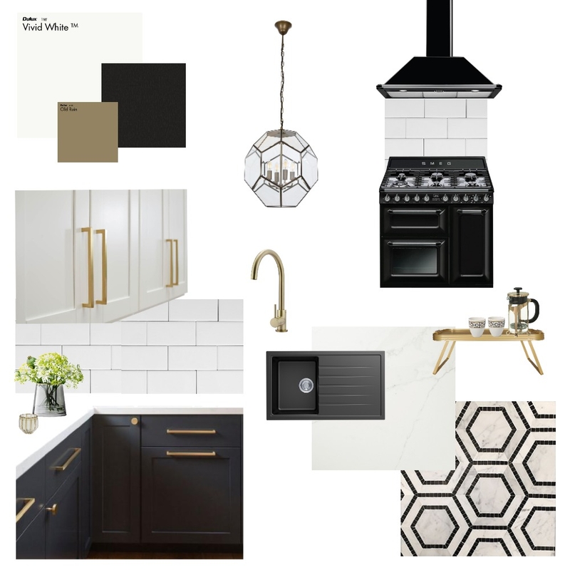 Art Deco Kitchen Mood Board by noellainteriors on Style Sourcebook