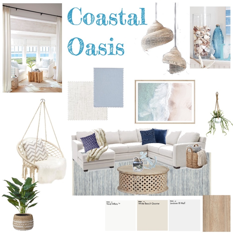 Coastal Oasis Mood Board Mood Board by Britta_045 on Style Sourcebook