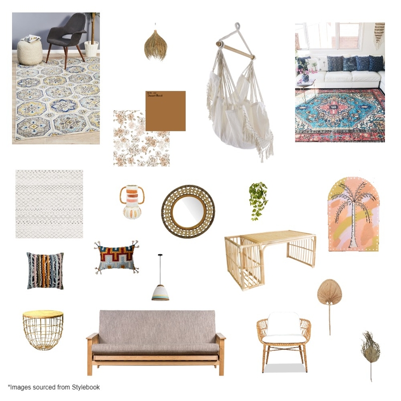 Boho mood board Mood Board by maddiebrown on Style Sourcebook