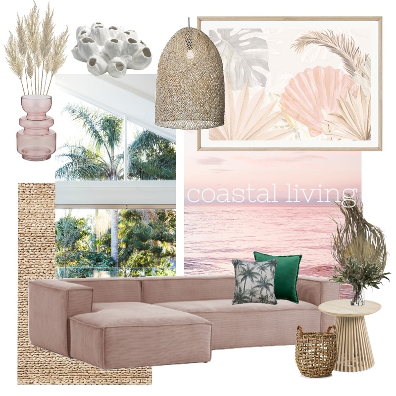 Coastal Living Mood Board by Grace Louise Doughty on Style Sourcebook