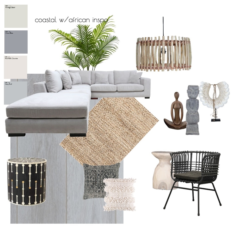 Coastal w/African inspo Mood Board by Tammy Williams on Style Sourcebook