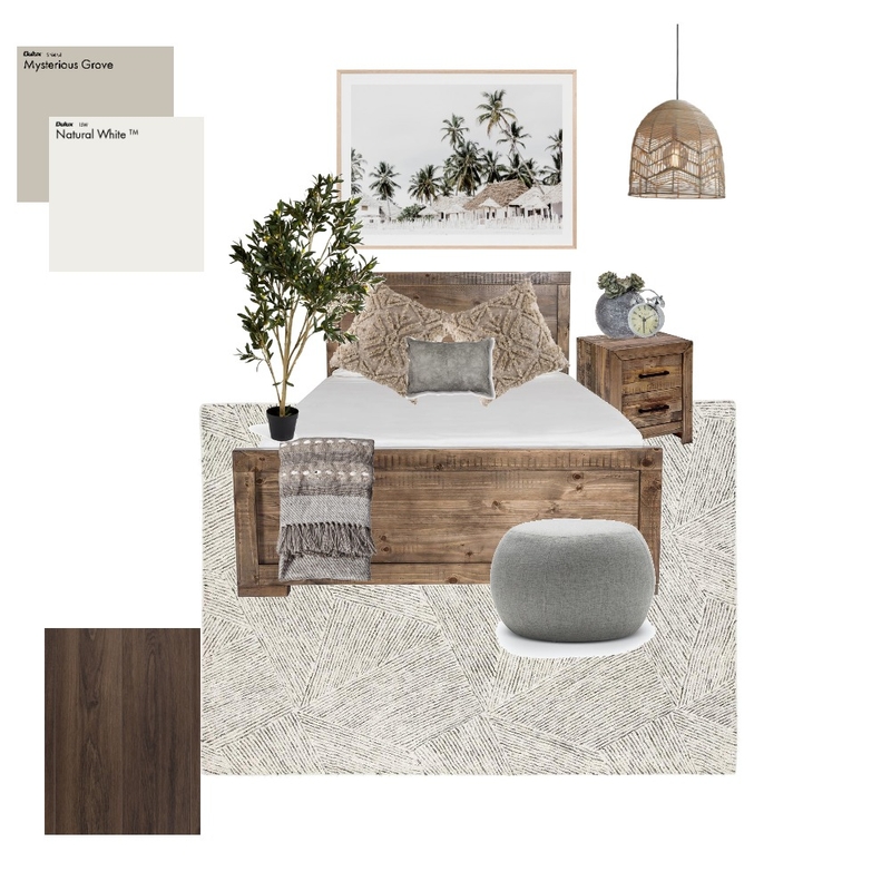 Boho bedroom Mood Board by Evelyn Bower on Style Sourcebook