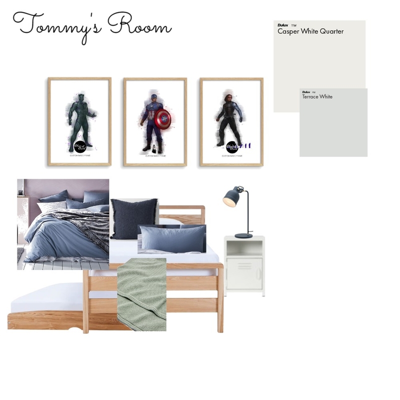 Tommy's Bedroom Mood Board by rosecasey on Style Sourcebook