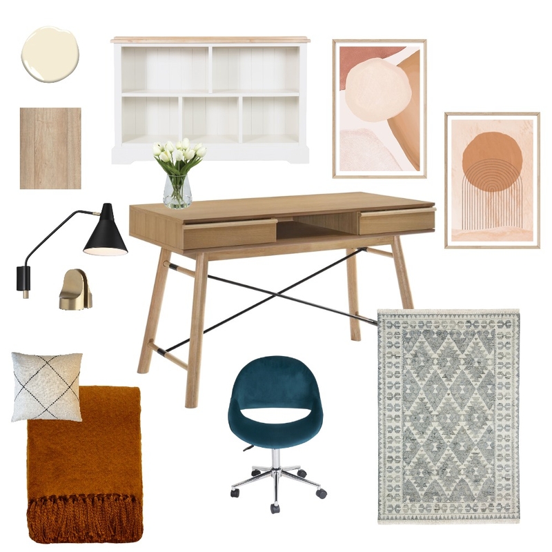 Office - Module 9 Mood Board by emilyjane on Style Sourcebook