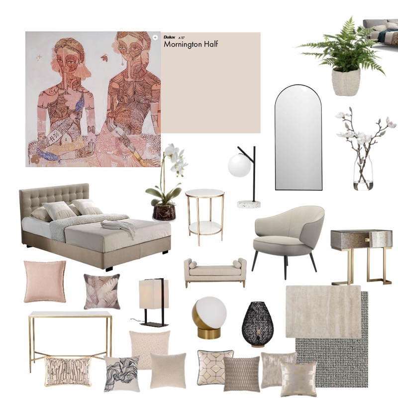 Main bedroom Mood Board by Miss_Monique on Style Sourcebook