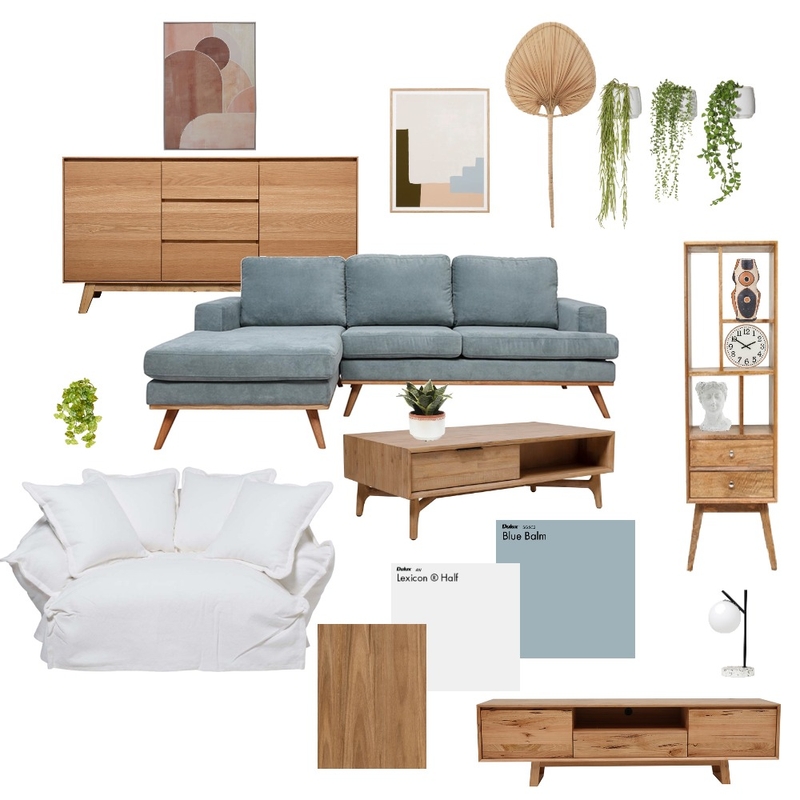 Mid Mod x Spring Comfort Mood Board by Isabel Slater on Style Sourcebook