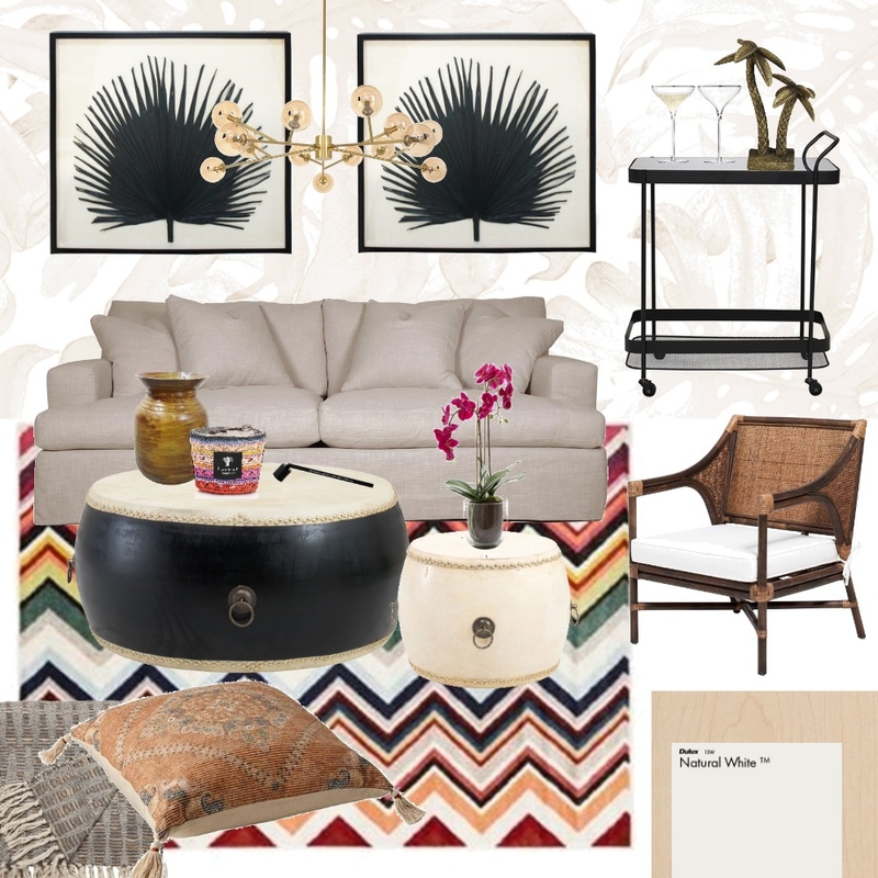 Tropicana Lounge Mood Board by Holly Cobden on Style Sourcebook