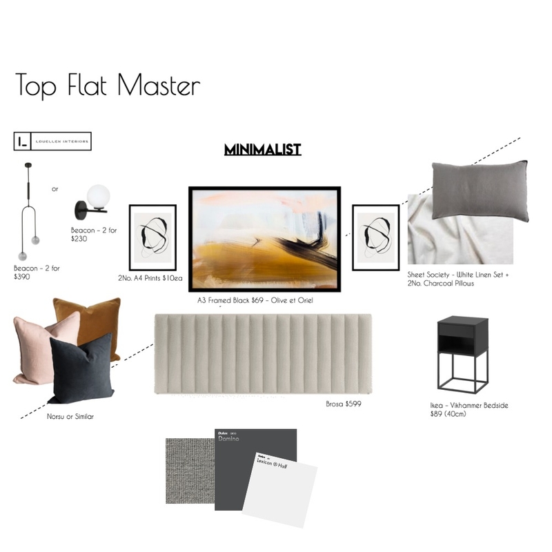 Top Flat Master Mood Board by Louellen on Style Sourcebook