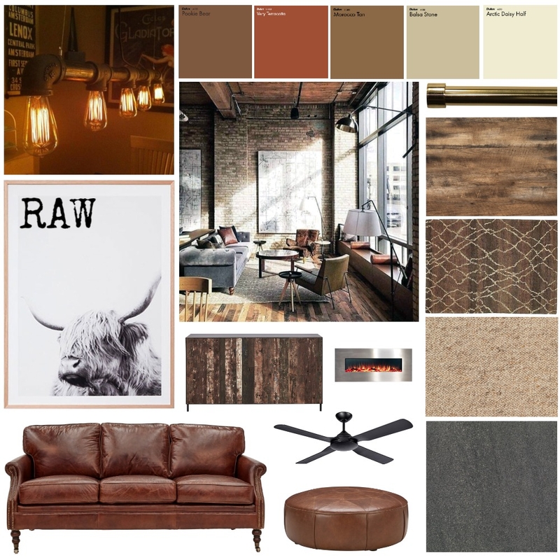 Industrial Mood Board by Sammy Y on Style Sourcebook