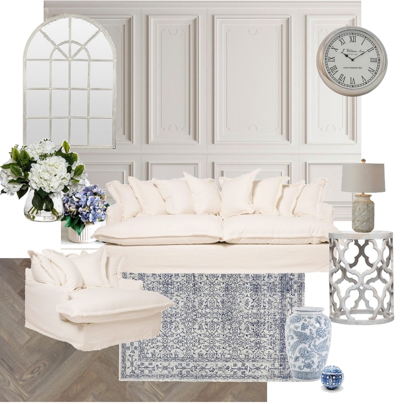 Hamptons Luxe Lounge Mood Board by hamptonsontheboulevard on Style Sourcebook