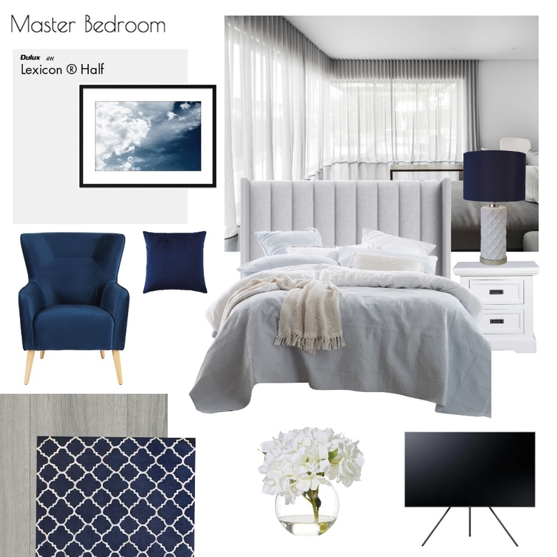 MASTER ROOM - HAMPTONS 2 Mood Board by krystalgibbs001 on Style Sourcebook