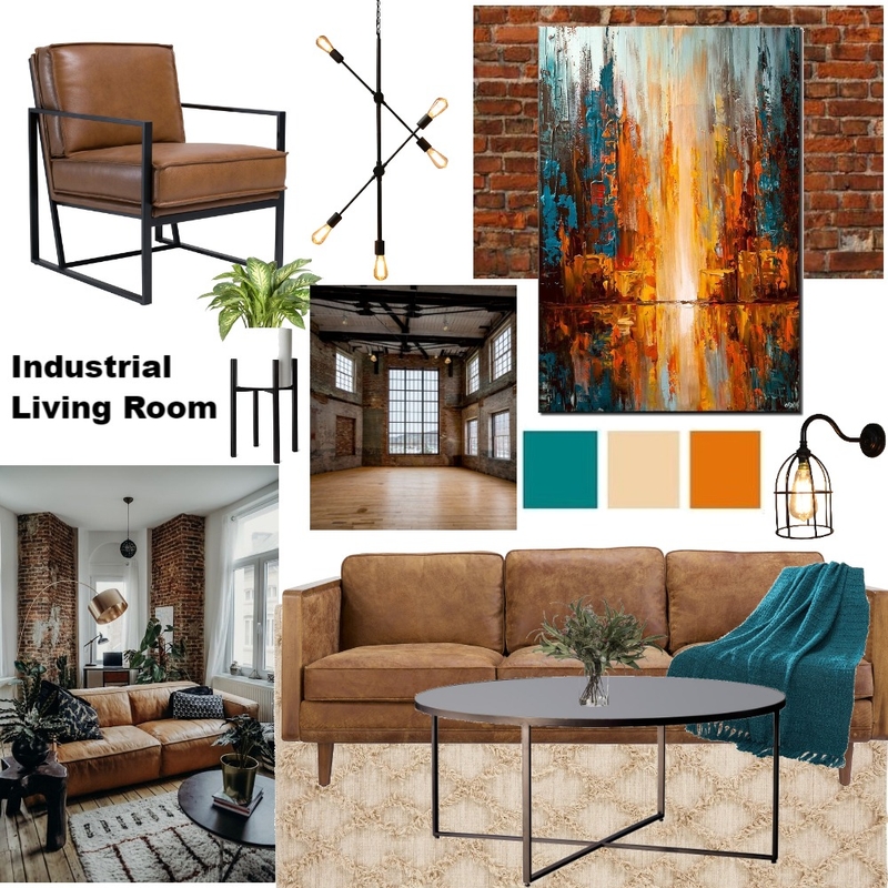 industrial Mood Board by alexgumpita on Style Sourcebook