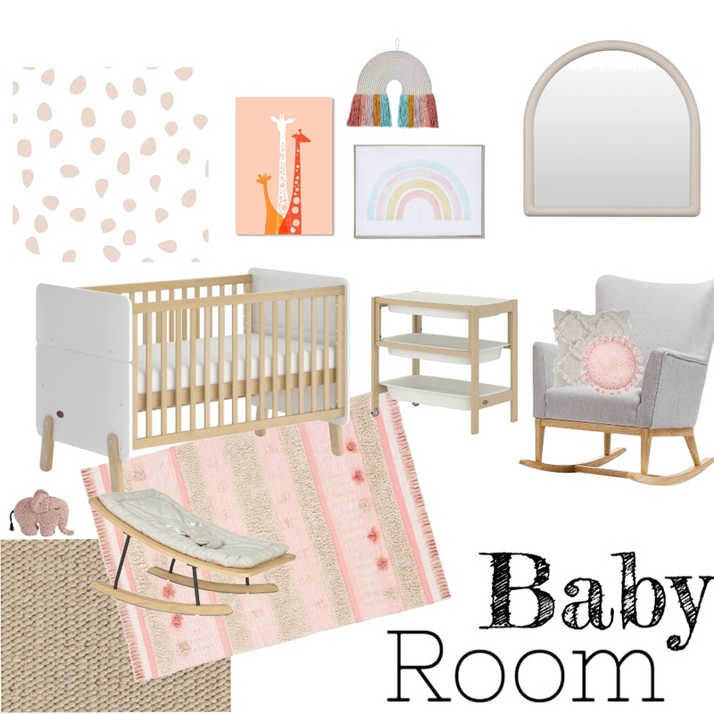 Baby Girls Room Mood Board by tahliasnellinteriors on Style Sourcebook