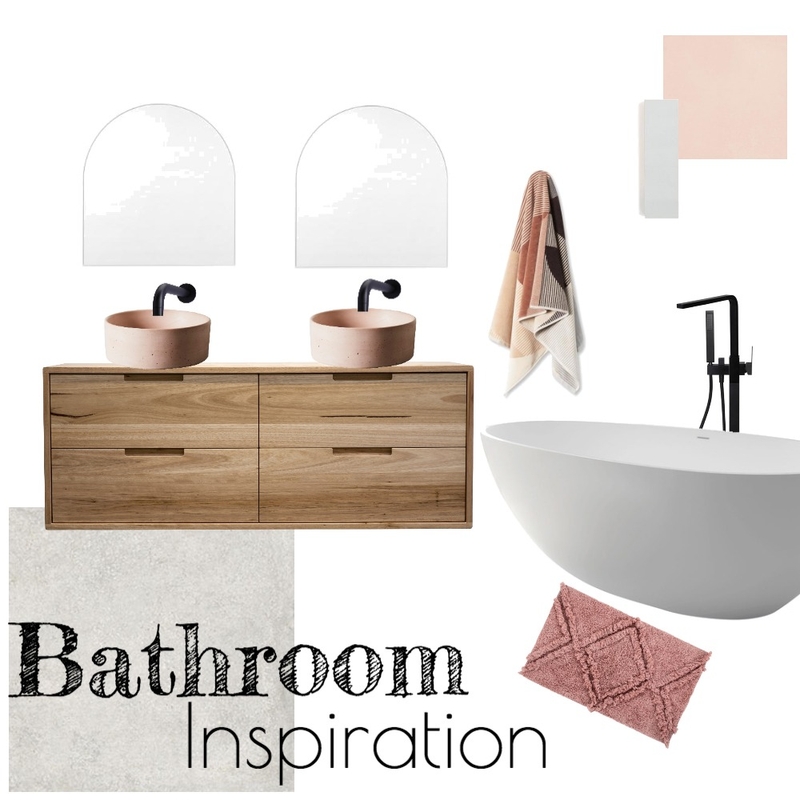 Bathroom Inspiration - Pink Mood Board by tahliasnellinteriors on Style Sourcebook