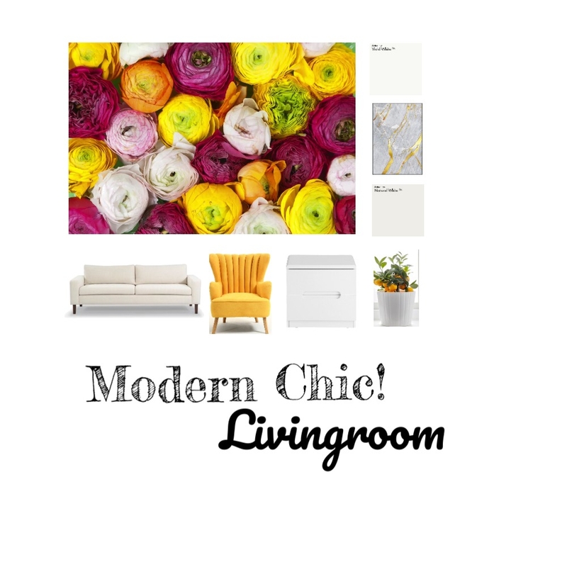 Modern Chic Design Mood Board by sandandstoneshomes on Style Sourcebook