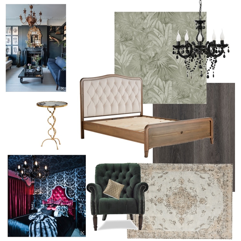 Gothic Bedroom Mood Board by NataliaY on Style Sourcebook