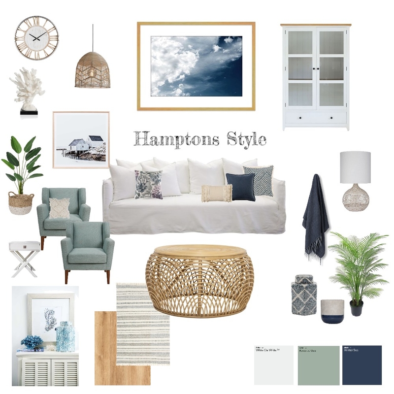 Hamptons Style 2 Mood Board by Mgj_interiors on Style Sourcebook