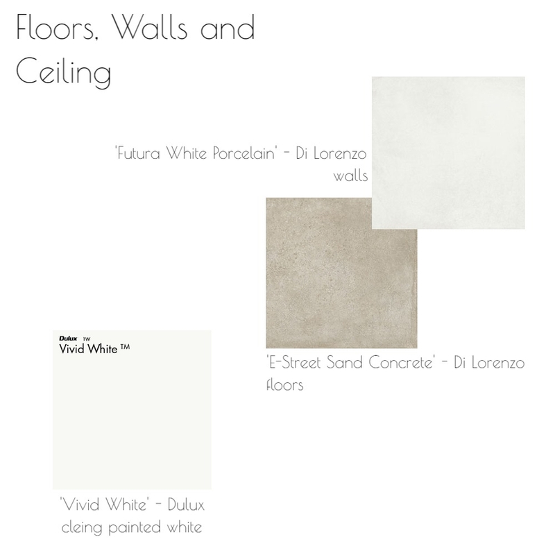 Floors and Walls for store re-do Mood Board by nhurley on Style Sourcebook