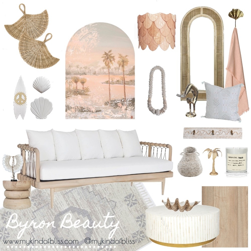 Byron Beauty Mood Board by My Kind Of Bliss on Style Sourcebook