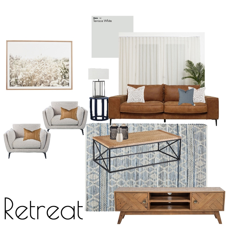 Retreat, Option 2 Mood Board by Airey Interiors on Style Sourcebook