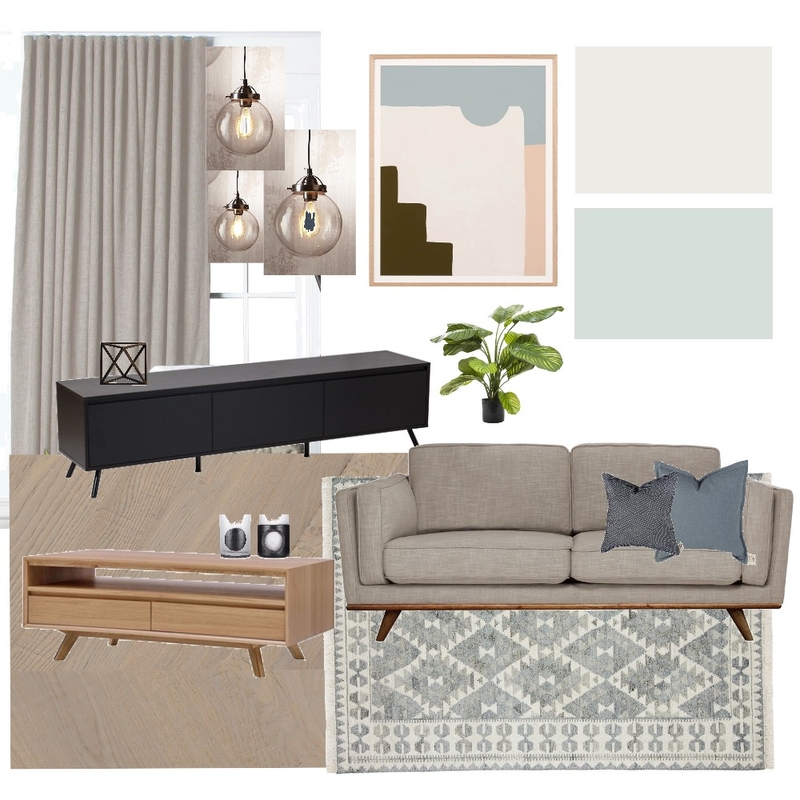Module 9 IDI Living Room Mood Board by DianaWilson on Style Sourcebook