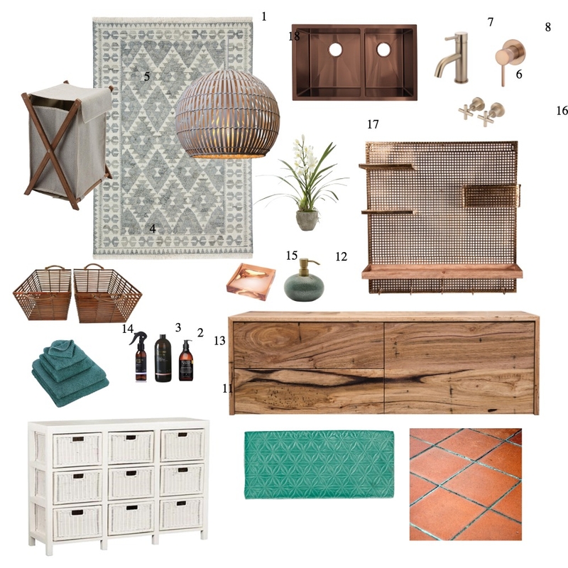 Laundry Room Sampleboard Mood Board by casswetz on Style Sourcebook