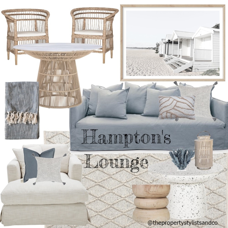 Hamptons Lounge Mood Board by The Property Stylists & Co on Style Sourcebook