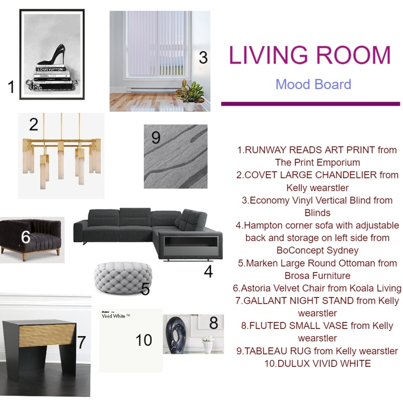 living room Mood Board by Ajitha Jasti on Style Sourcebook