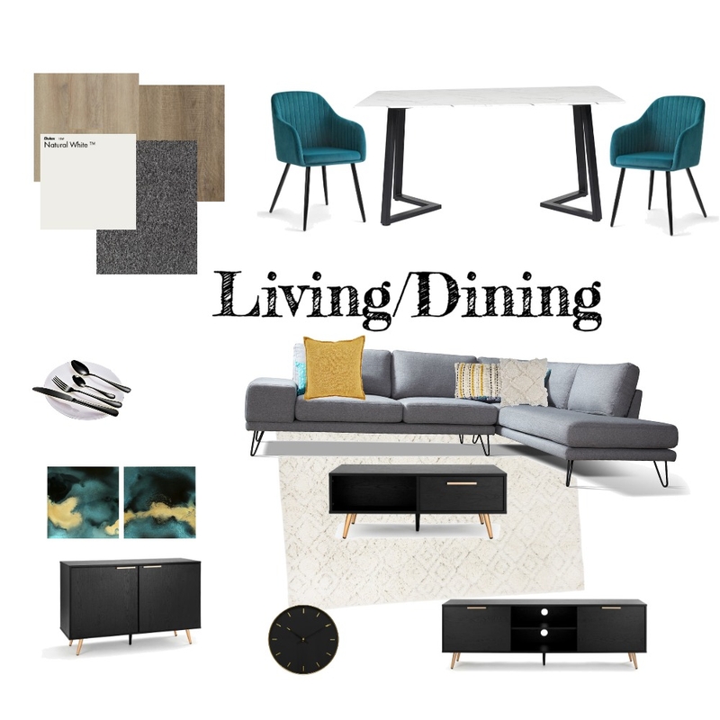 Living/Dining Mood Board by JenelleS on Style Sourcebook