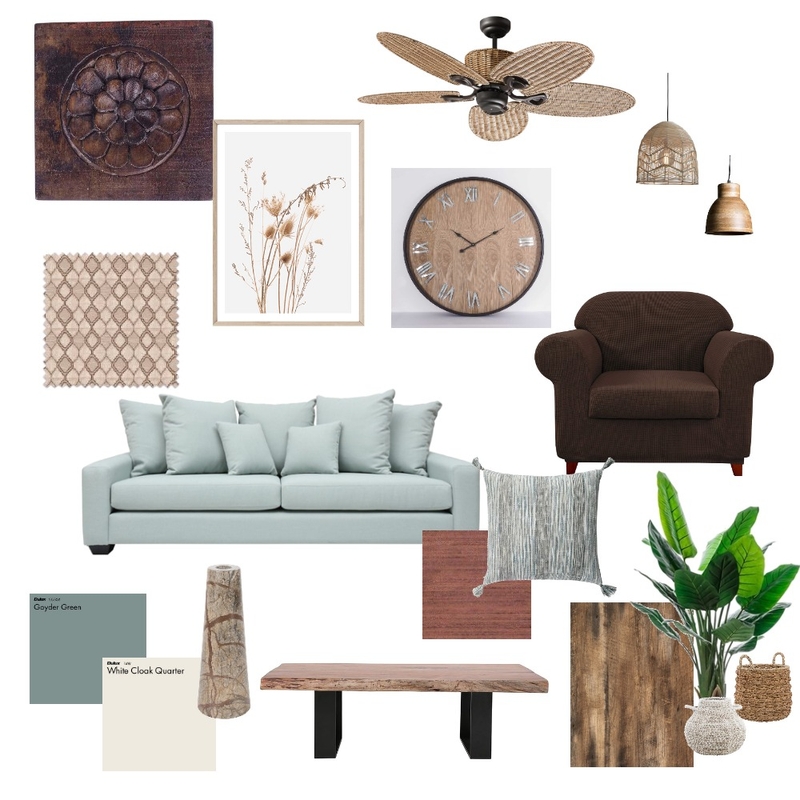 Rustic Mood Board by Oak Hill Interiors on Style Sourcebook