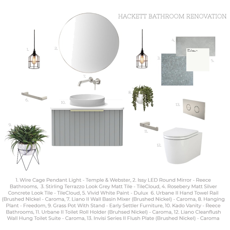 Hackett Bathroom Mood Board by taylawilliams on Style Sourcebook