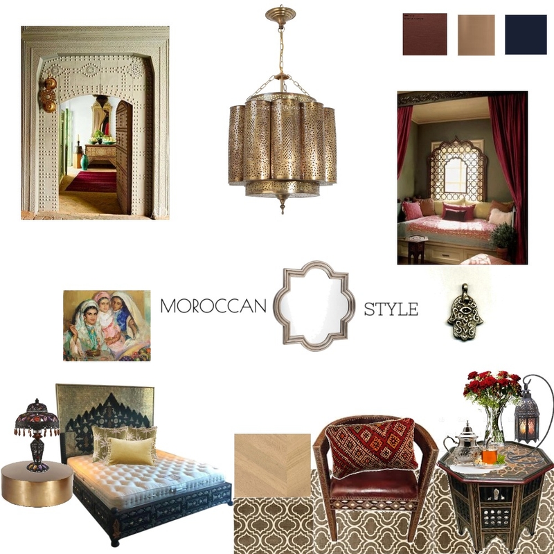 moroccan mood board Mood Board by shams on Style Sourcebook