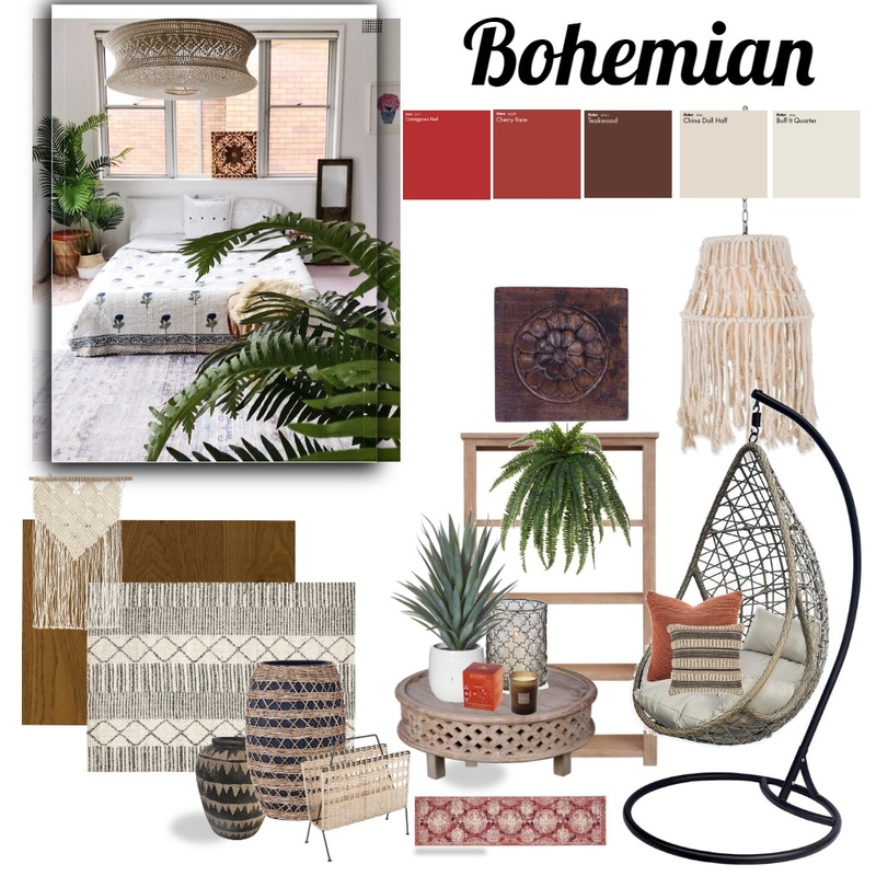 Bohemian Chic Mood Board by JanetteBiffna on Style Sourcebook