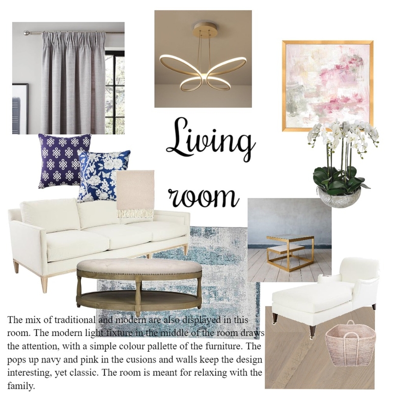 Living room - assignment 9 Mood Board by ChelseaH on Style Sourcebook